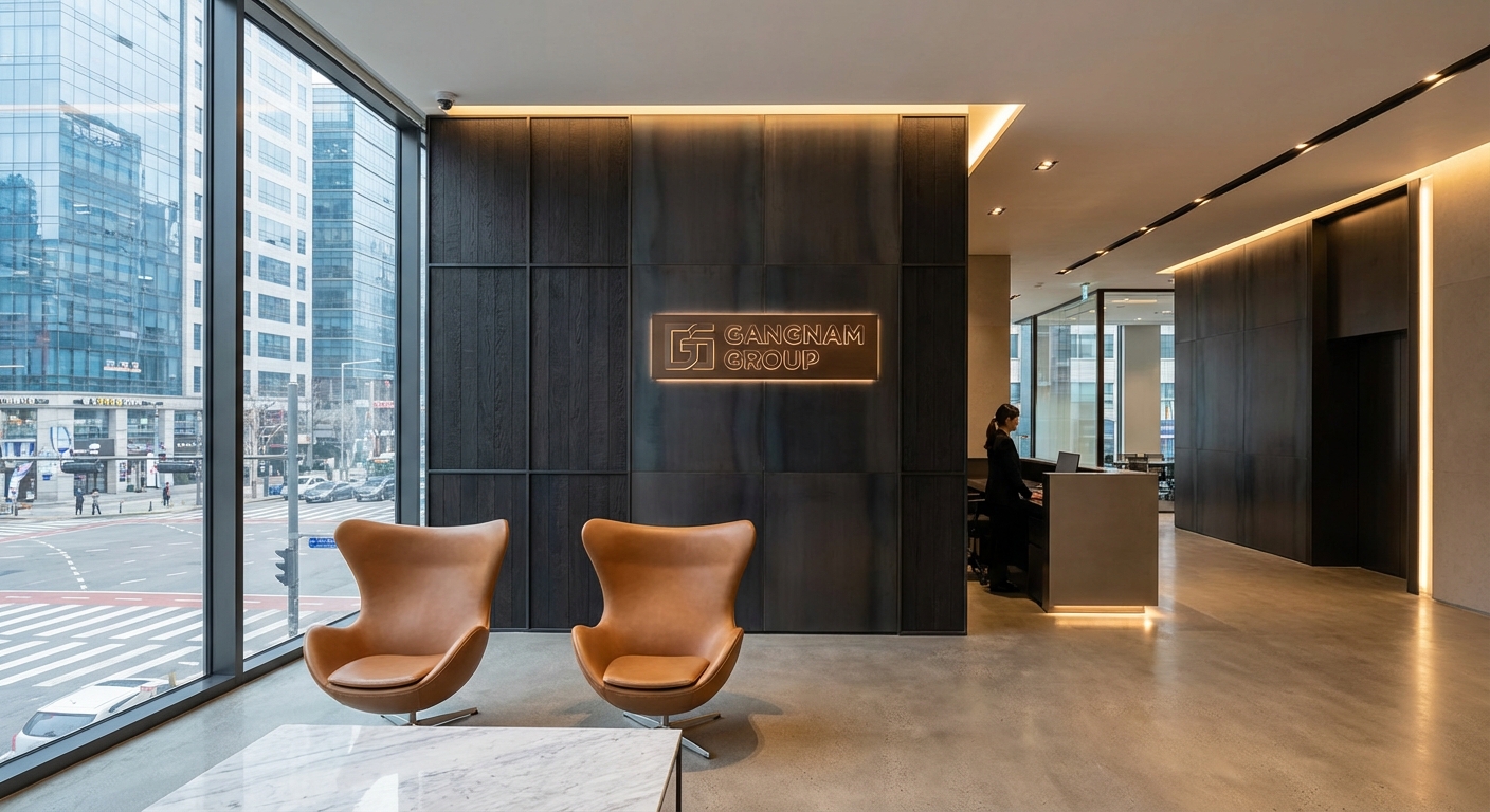 강남 오피스 업무 공간 인테리어 디자인